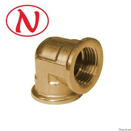 Brass Fitting 90 Elbow 3/4"F-3/4"M /HS