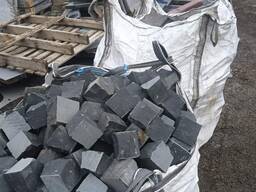 Брусчатка базальт колотая 10×10×10 см — от 125 EUR/т EXW Украина