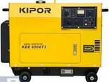Дизельный электрогенератор KIPOR KDE6500T3 (5.5 кВт) трехфаз - фото 3