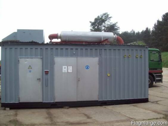 Электрогенератор дизельный в контейнере MTU 800 kW /1000 KVa