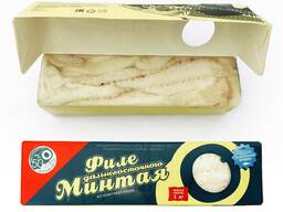 ქაფის ფილე ტყავი და ძვლის გარეშე, შეფუთვა 1 კგ.