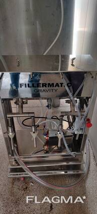 Аппарат розлива по уровню Fillermatic Gravity 4 головки, настольный