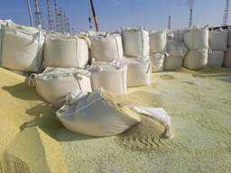 Granulated sulfur