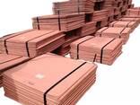 High quality copper cathode 99.99 % pure copper sheet supplier - фото 2