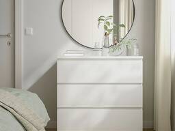 Комод. Комод на 3 ящика. Комод в Грузии. Белый комод.