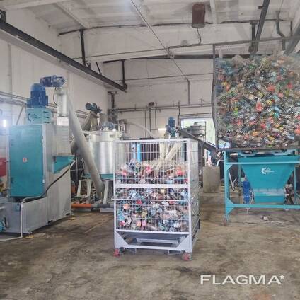 Комплекс ПЭТ, оборудование для переработки ПЭТ бутылки