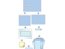 Комплект белья хирургического для малоинвазивных операций dr. green's оптом