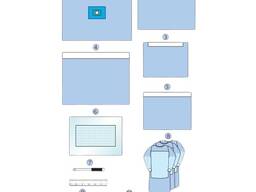 Комплект белья хирургического для операций на верхних конечностях dr. green's оптом