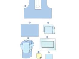 Комплект белья операционного гинеколонического dr. green's оптом