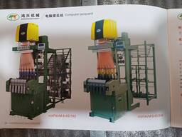 Компьютеризированный жаккардовый ткацкий станок с компонентами сердечника шестерни