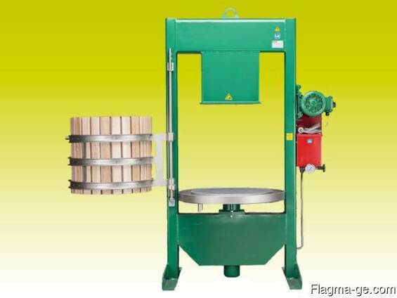 Корзинчатый пресс для яблок, винограда и других фруктов