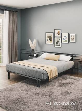 ლითონის საწოლი 160x200 სმ.