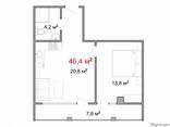 Квартира 46 м² - улица Луки Асатиани, Батуми - photo 3