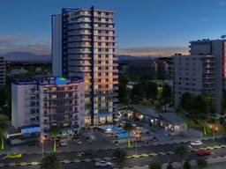 Продажа квартиры в Батуми кв. 75.11 м Вид на горы Черный каркас этаж 2