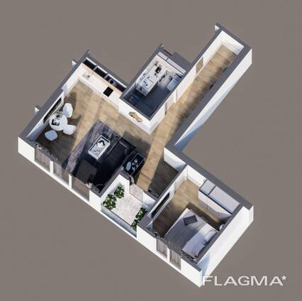 Lemon Garden,1 1,46.6 кв. м