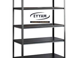 Металлические стеллажи и полки