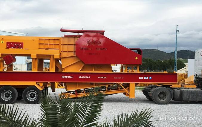 Мобильная щековая дробилка GNR 60/ 20-80 т/час