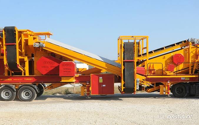 Мобильные дробильные установки General 01/120-180т/час