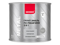 NEOMID METAL Грунт-эмаль по ржавчине 3 в 1