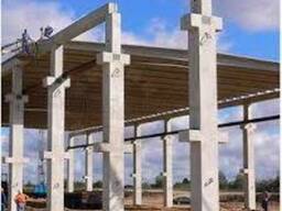 Оборудование для производства бетонных колонн большой длины.