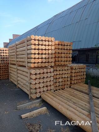 Оцилиндрованное бревно