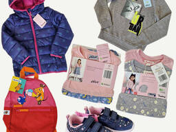 ტანსაცმელი, ფეხსაცმელი, აქსესუარები - საბავშვო მიქსი Aldi Retailer-იდან (გერმანია)