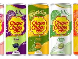 ფერადი სასმელი Chupa Chups 250 მლ. გავყიდი საბითუმო მანქანიდან. სამხრეთ კორეა