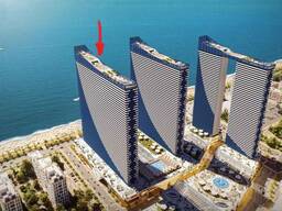 Полностью укомплектованная квартира в Orbi City, блок C