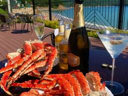 კამჩატკის კრაბის კიდურები Royal (5ლ - 1300 - 2000 გრ. )