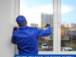 Предлагаем качественный монтаж металлопластиковая двер/окно.