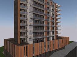 Продается квартира 37 кв/м с 1 отдельной спальней. Состояние с черной рамой.