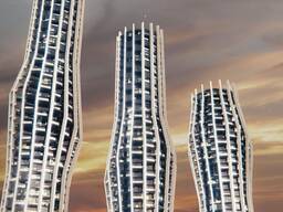 Продается премиальная студия 39.40 в жк Alliance Highline Tbilisi за 265950$