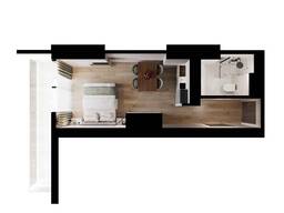 Продается квартира-студия в жилом комплексе Sunrise Palace