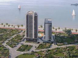 Продается студия c 2 спальнями 71.9 кв. м в жк Green side Gonio блок А