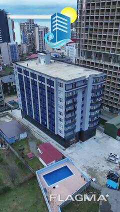 Продается студия 29.8 кв. м в черном каркасе на 8 этаже в жк Black Sea Line Residence,