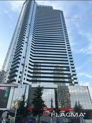 Продается студия 37 кв. м в ЖК BlueSky Tower с видом на море.