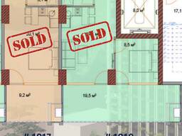 Продаются апартаменты на берегу черного моря в Грузии, г. Батуми.