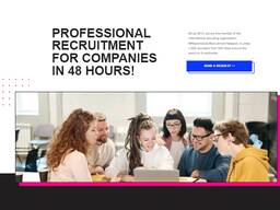 Professional recruitment for companies in 48 hours!