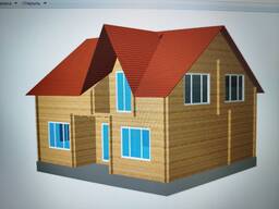 Производство домов из профилированного бруса и оцилиндрованного бревна