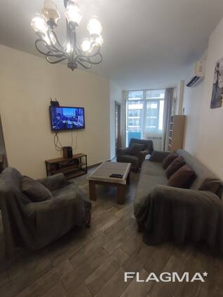 Сдается посуточно 3-х комнатная квартира на первой линии моря.