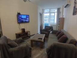 Сдается посуточно 3-х комнатная квартира на первой линии моря.