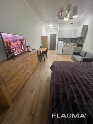 Сдаётся уютная студия в Батуми за 450$ в жк NBG Panorama.2 тупик Ангиса 10. #2180