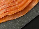 Слабосолёная семга, нарезка 200 гр - photo 2