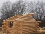 Сруб дома, бани из рубленного бревна - фото 9