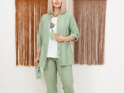 #three-piece summer suit #სამი ცალი საზაფხულო სარჩელი #костюм тройка летний