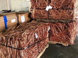 Waste red copper wire scrap 99.99%